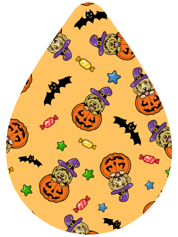 Halloween Tear Drop Earrings