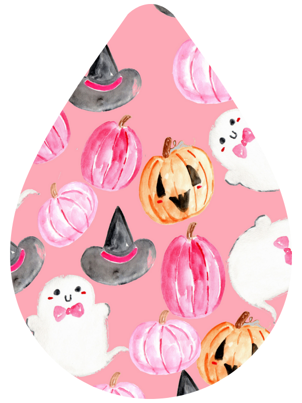 Halloween Tear Drop Earrings