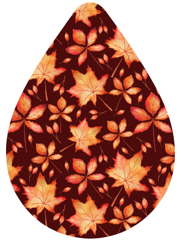 Fall Tear Drop Earrings