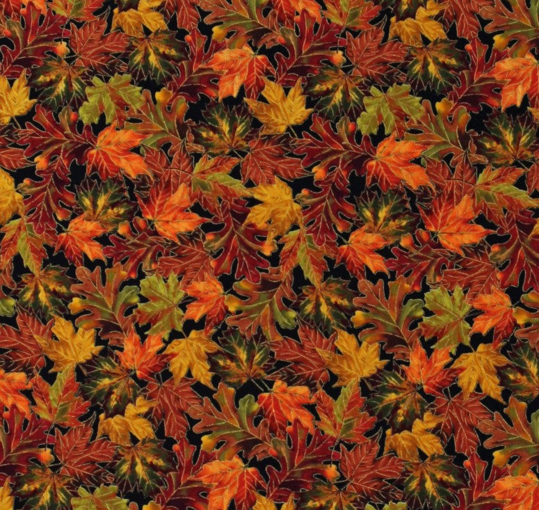 Fall Leaves Crossbody Bag (Horizontal)