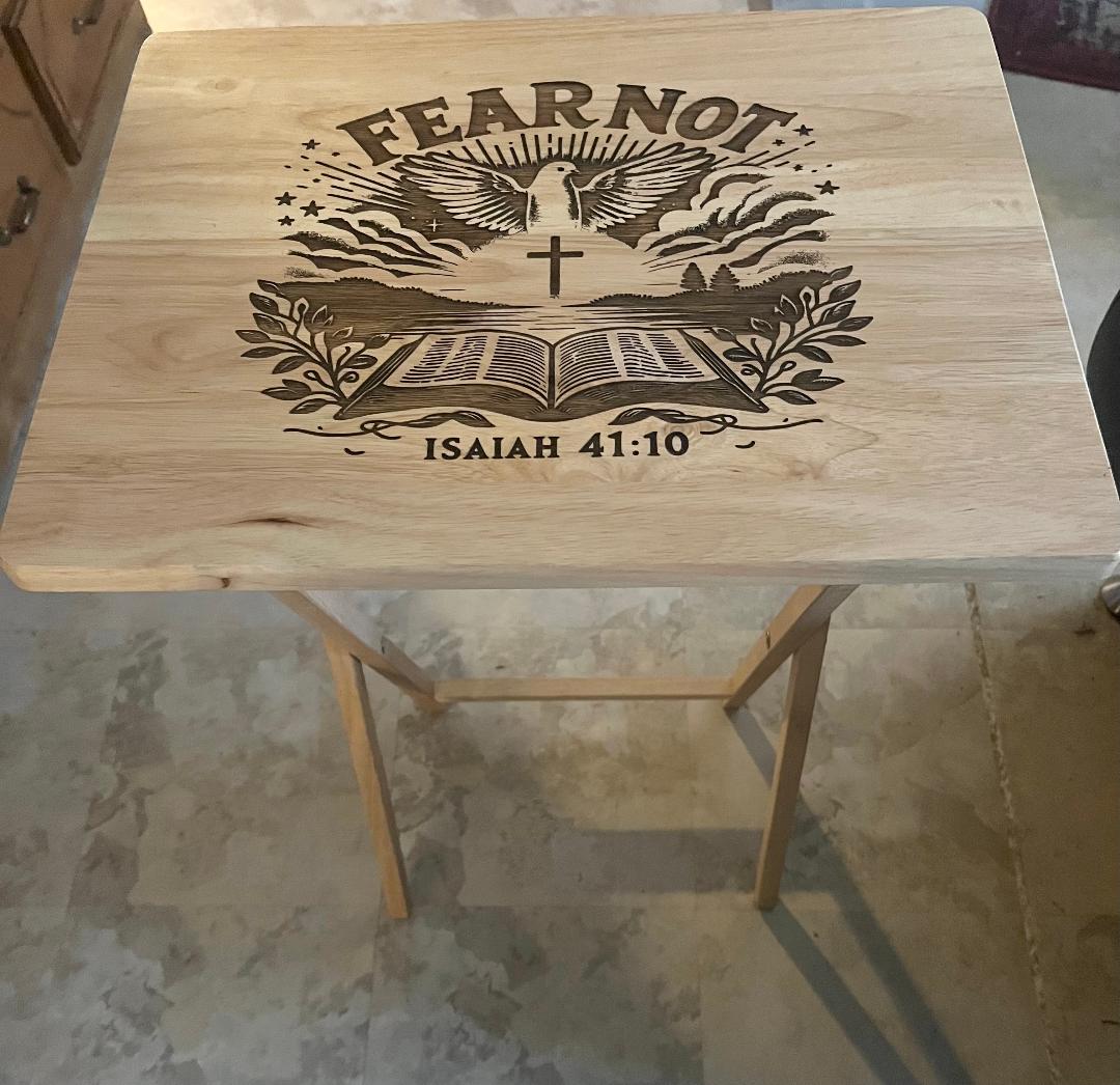 Customized Engraved TV Dinner Trays