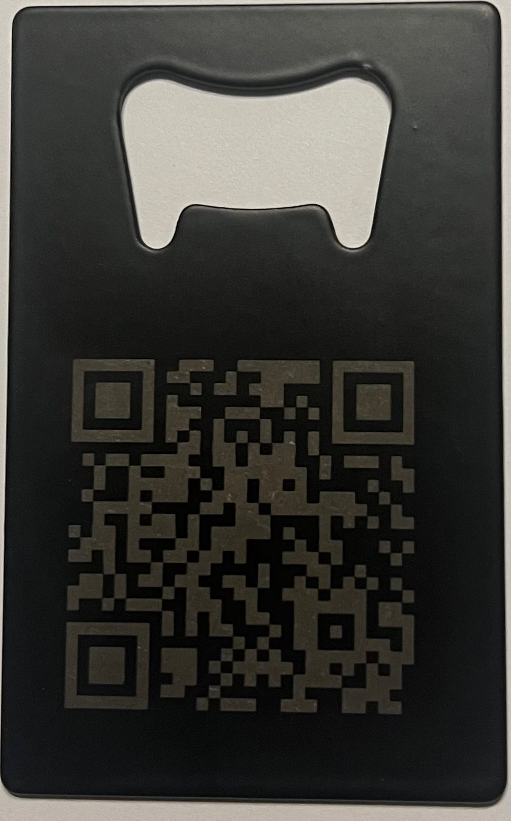 Customized Engraved Credit Card Size Bottle Opener