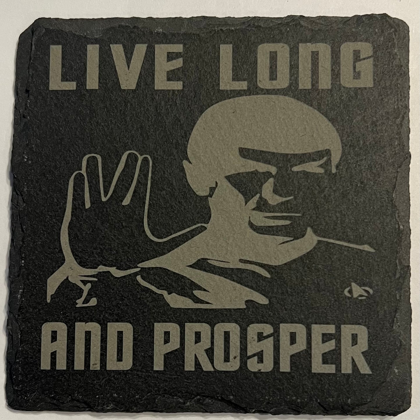 Customized Engraved Slate Coaster