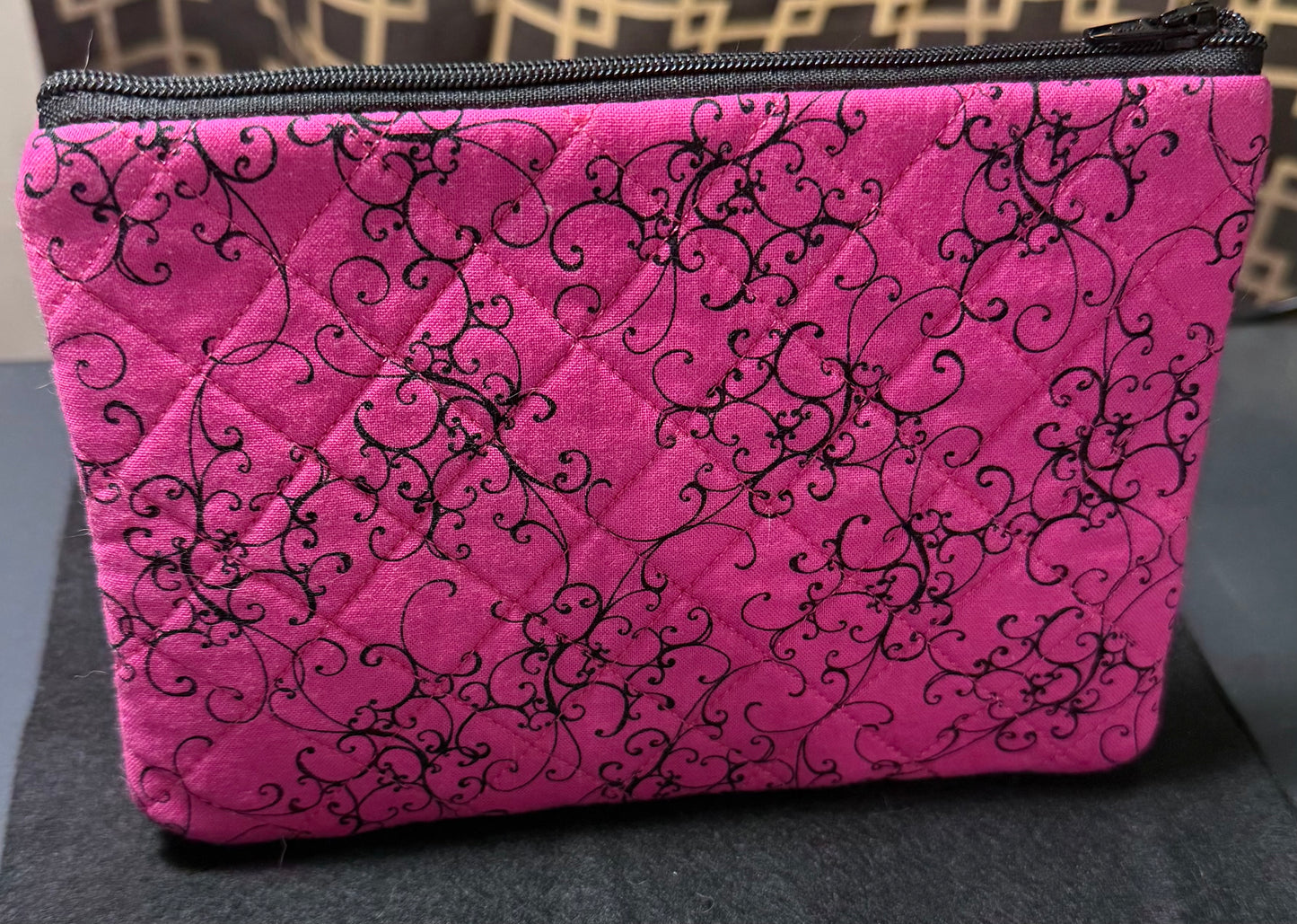 Small Various Print Cosmetic Bag