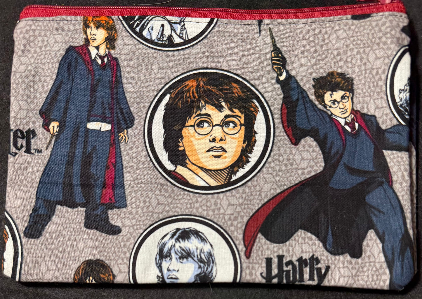 Small Various Print Cosmetic Bag