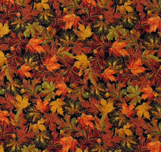 Fall Leaves Crossbody Bag (Horizontal)