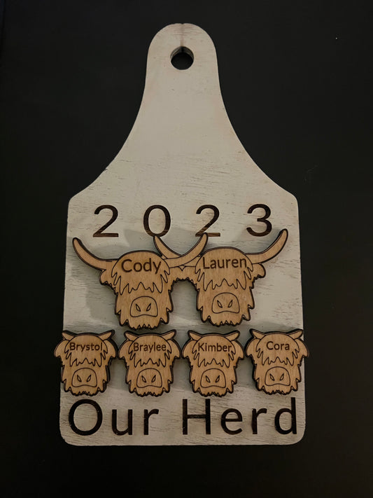 Our Herd Display