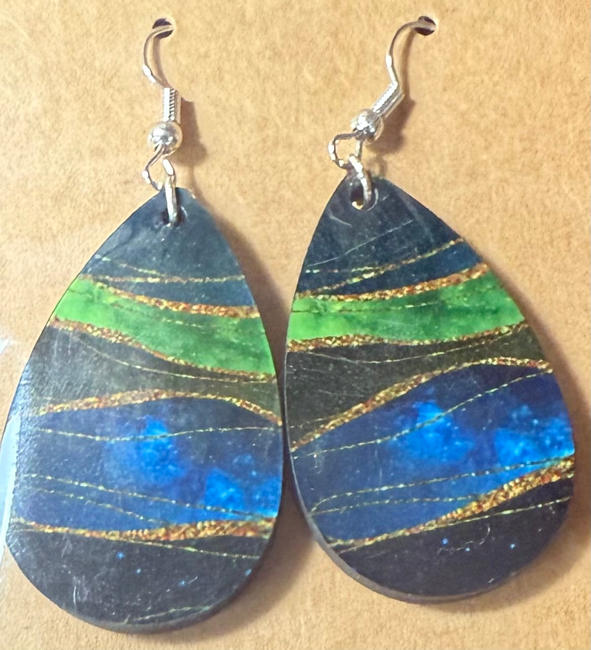 Teardrop Earrings Gems & Geodes